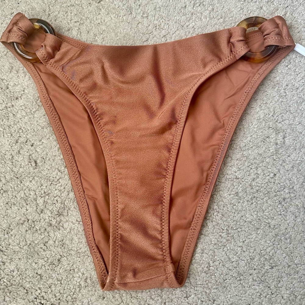 NWOT Solid & Striped The Maia Bottom in Cocoa